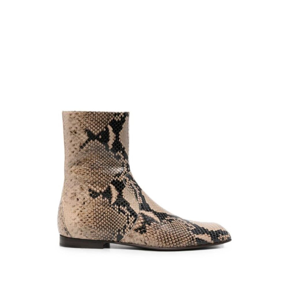 Khaite Women Colt Leather Ankle Boots